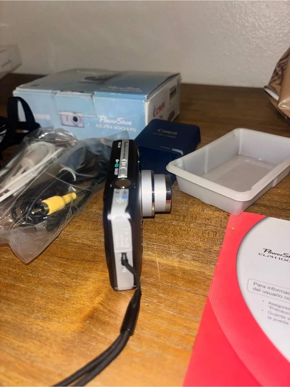 Canon PowerShot ELPH 100 HS Compact Digital Camera - Silver
